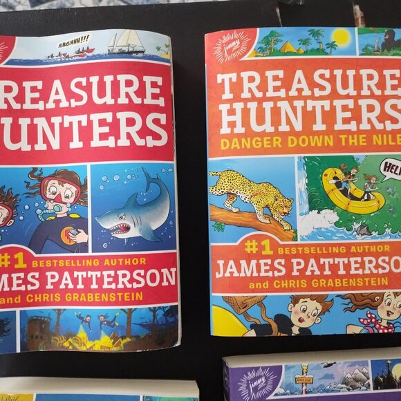 Treasure Hunters Boxed Set Books 1-4 by James Patterson - Picture 2 of 5
